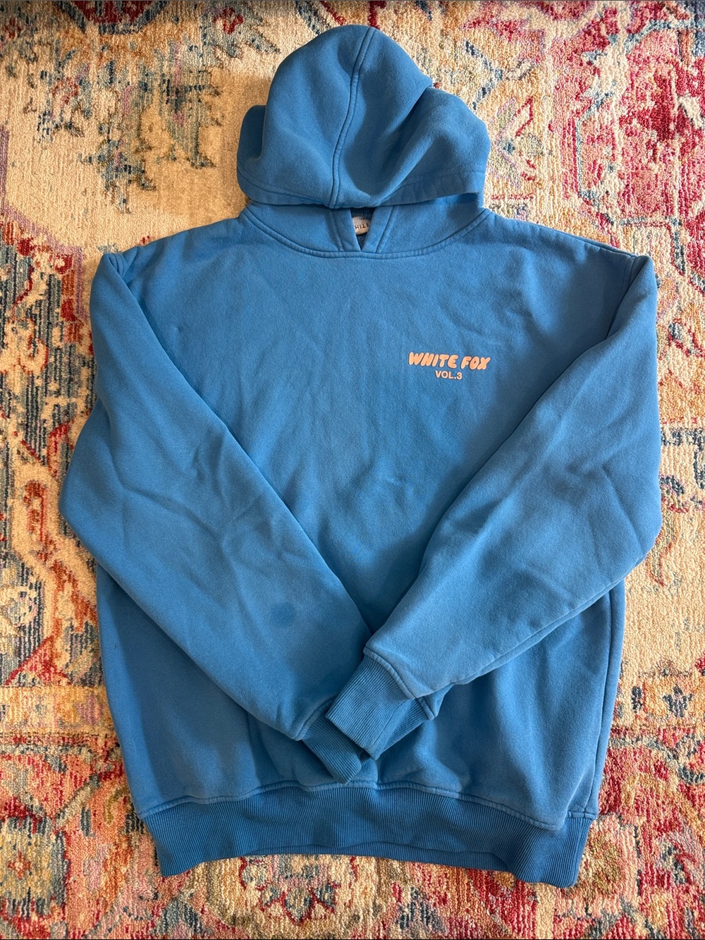 White Fox Boutique Blue Pullover Hoodie